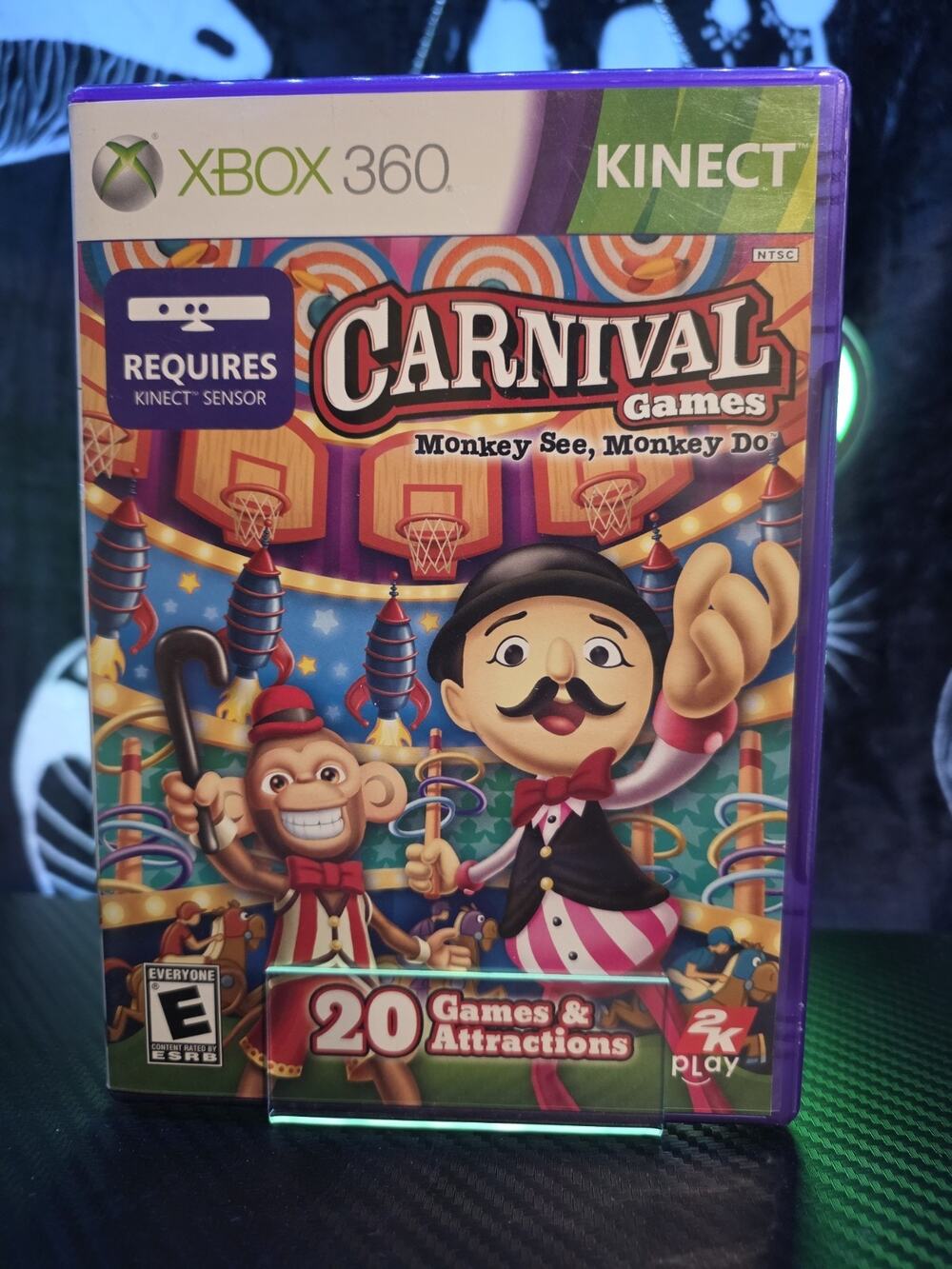 Microsoft Xbox 360 Kinect 2K Carnival Games Monkey See Monkey Do 2011